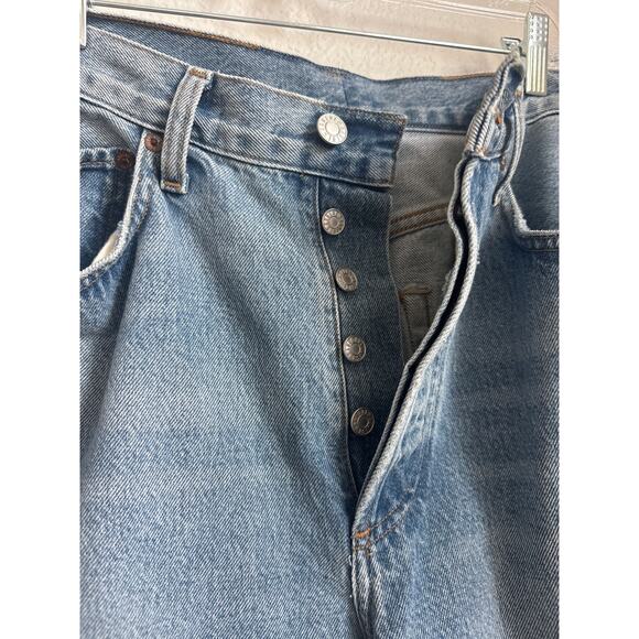 AGOLDE Kelly High Rise Relaxed Straight in Harmonic - Picture 5 of 8